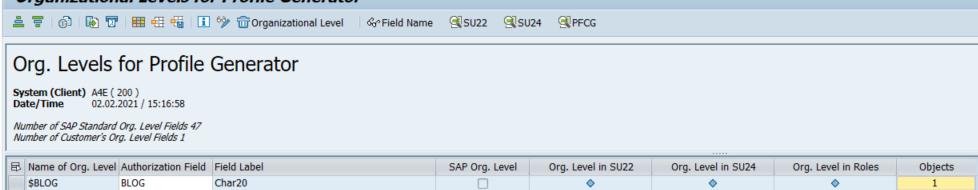 Practical tip: How you can avoid special roles and create a new organizational level in your SAP system based on an authorization field