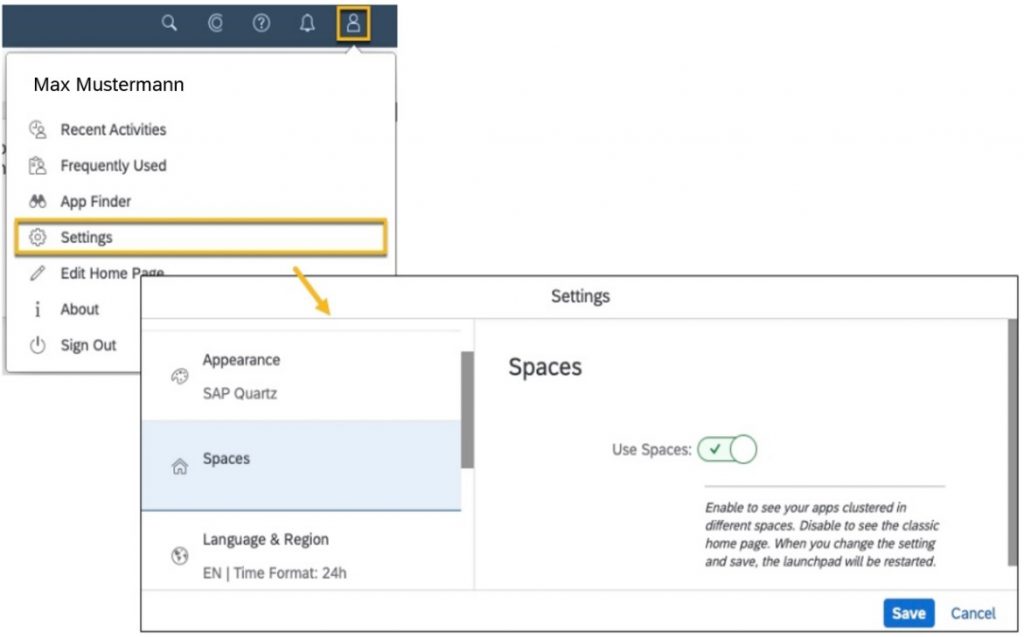 SAST Blog: Spaces and pages – A new approach to visualizing apps in SAP Fiori launchpad